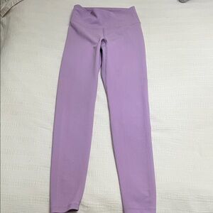 Heroine Sport Lilac Ribbed High-Waist women Leggings
